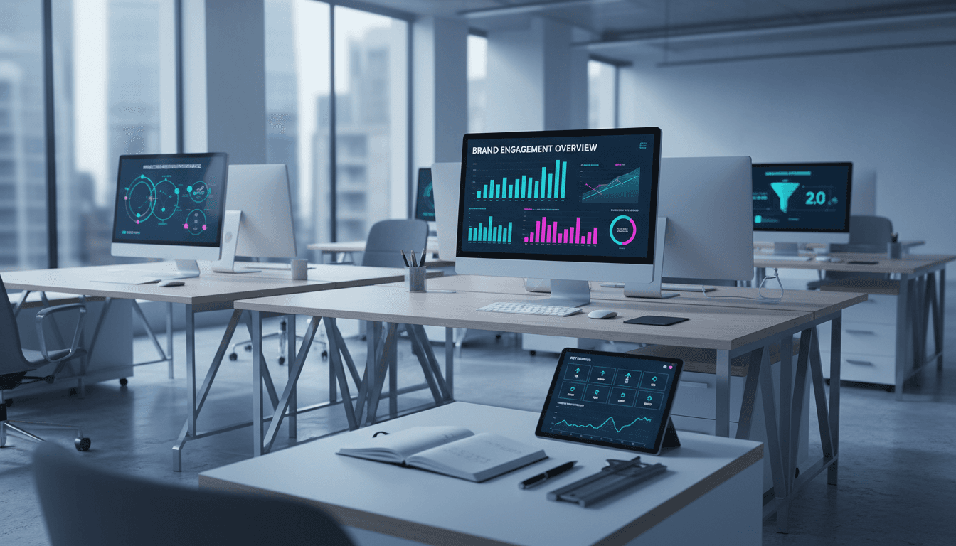 Analytics dashboard showing influencer performance metrics and conversion data