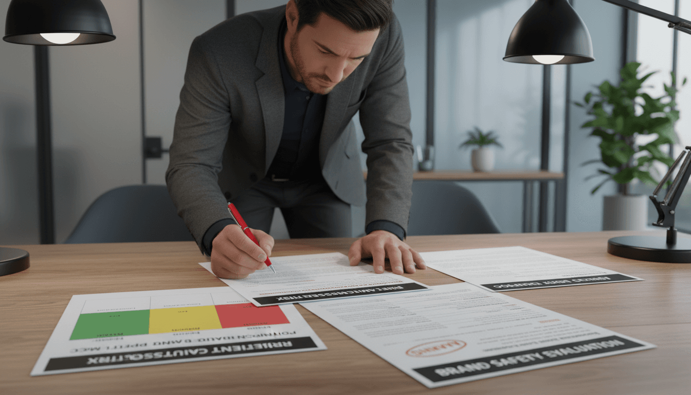 Risk assessment in influencer marketing